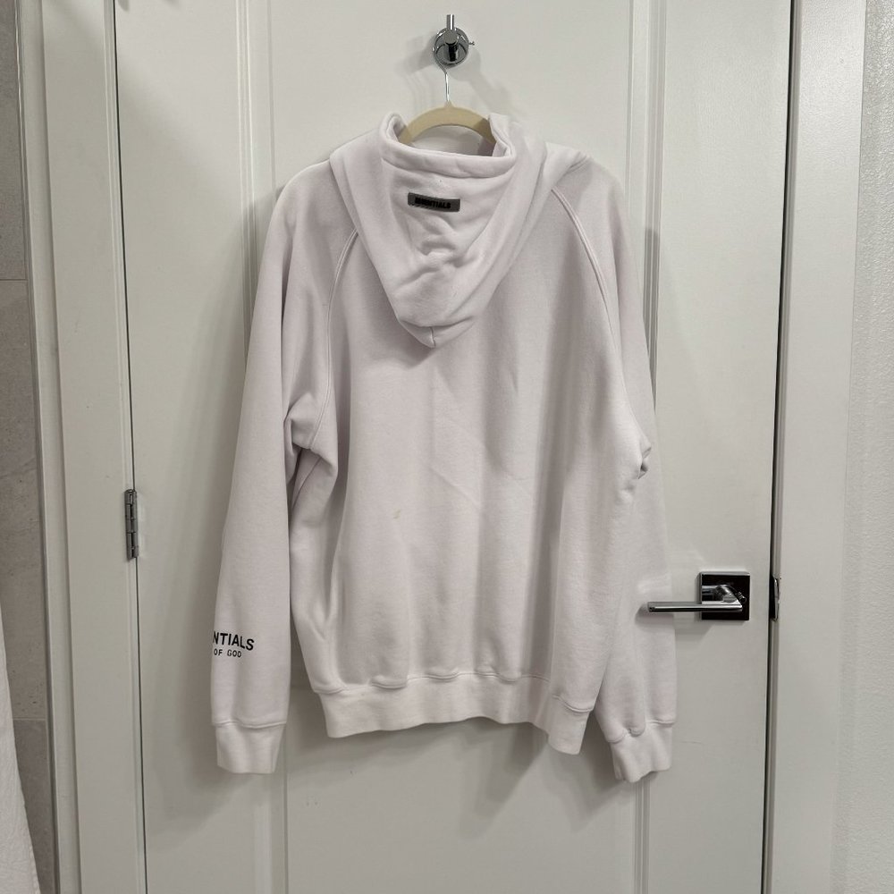 White  FOG Essentials Hoodie